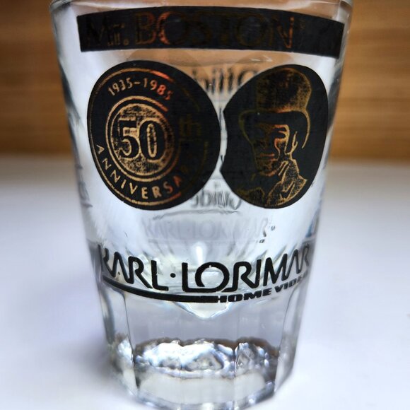 Karl Lorimar Shot Glass Mr Boston Official Video Bartenders Guide 50th Ann - Picture 4 of 6